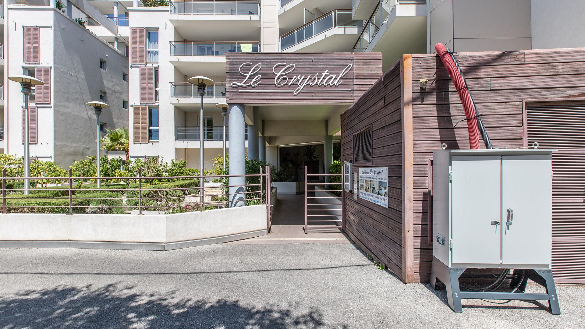 كانيو سور مير Vacanceole - Residence Le Crystal المظهر الخارجي الصورة
